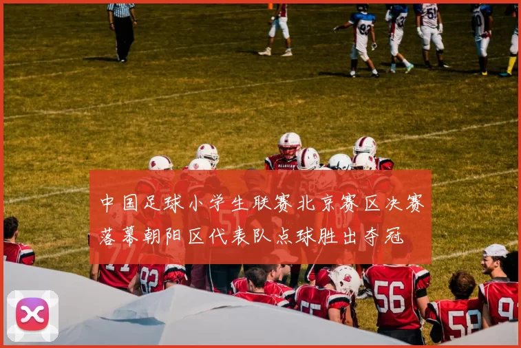 中国足球小学生联赛北京赛区决赛落幕朝阳区代表队点球胜出夺冠