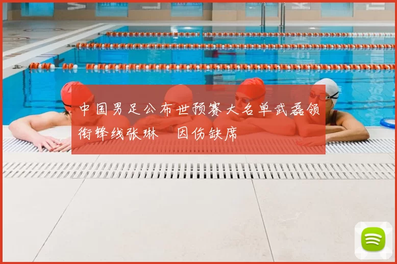 中国男足公布世预赛大名单武磊领衔锋线张琳芃因伤缺席